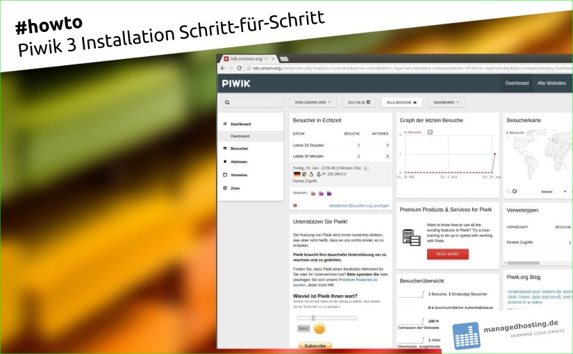 How To: Piwik 3 Geodaten, Heatmap und Mausverfolgung